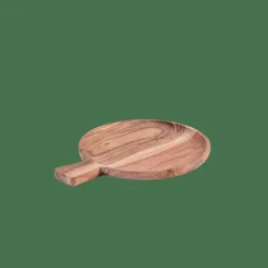 Online CASA ACACIA CHIC Assiette Avec Manche Naturel