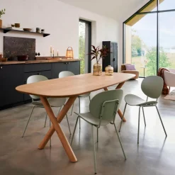 Discount CASA ACACIA Pieds De Table X Set De 2 Naturel