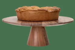 Hot CASA ACACIA Support à Cake Naturel