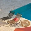 Hot CASA ACAPULCO Chaise Longue Basculante Noir