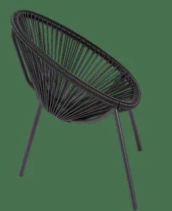 Discount CASA ACAPULCO Chaise Pour Enfants Noir