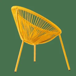 Best CASA ACAPULCO Chaise Pour Enfants Jaune