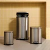 Online CASA ADELE Poubelle à Pédale 30l Argent