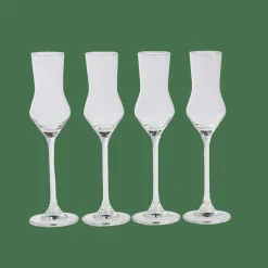 Discount CASA AFTER DINNER Verres à Grappa Set De 4 Transparent