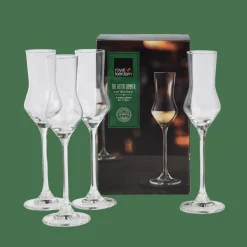 Discount CASA AFTER DINNER Verres à Grappa Set De 4 Transparent