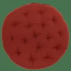 Clearance CASA ALDA Coussin D'assise Rouge