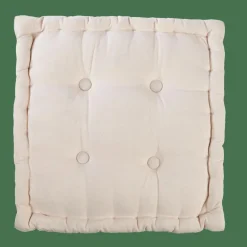 New CASA ALDA Coussin Matelas Blanc Cassé