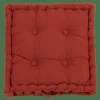 New CASA ALDA Coussin Matelas Rouge