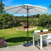 Discount CASA ALU Parasol Sans Pied De Parasol Blanc