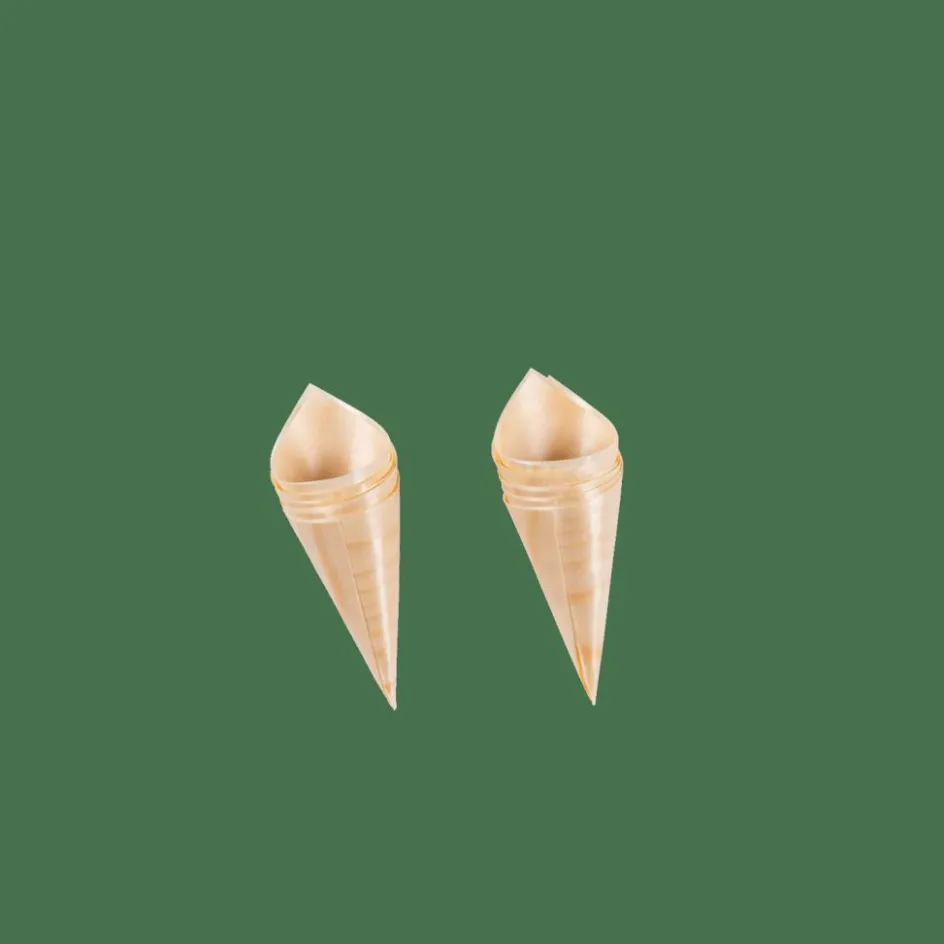 Clearance CASA APERO ECO Cornets Set De 20 Naturel