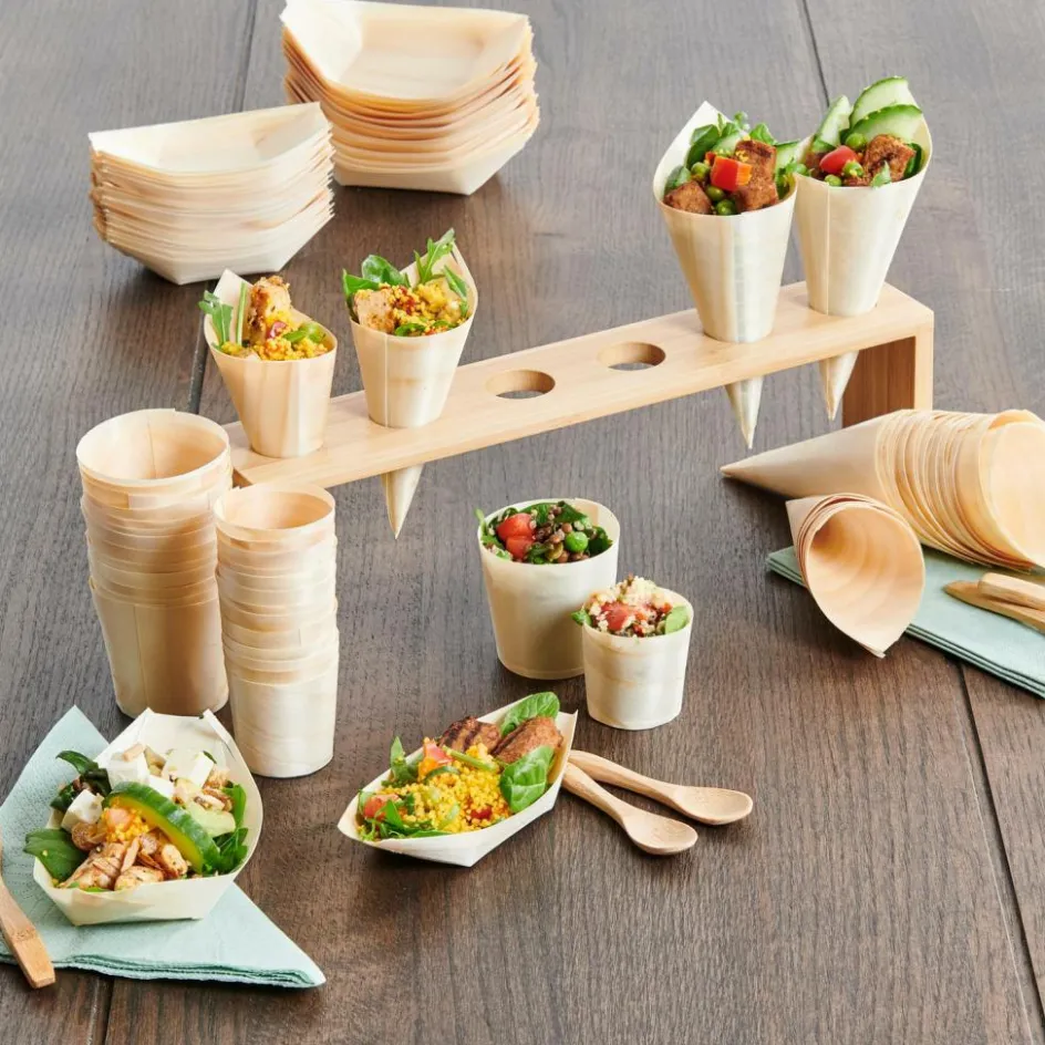 New CASA APERO ECO Cornets Set De 20 Naturel