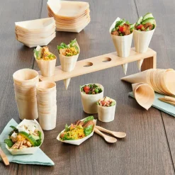 Sale CASA APERO ECO Coupelles Set De 20 Naturel