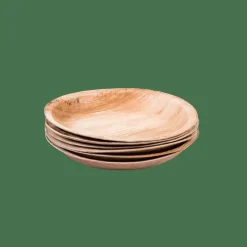 Sale CASA ARECA LEAF Assiettes Set De 6 Naturel