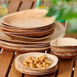 Sale CASA ARECA LEAF Bols Set De 6 Naturel