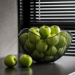 Clearance CASA ASTER Corbeille à Fruits Noir