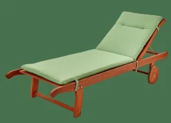 Online CASA AZUR Coussin De Jardin Chaise Longue Vert