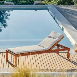 Sale CASA AZUR Coussin De Jardin Chaise Longue Sable