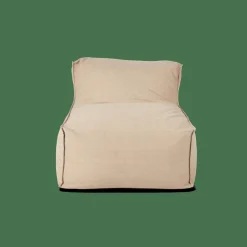 New CASA BAGIE Fauteuil Pouf Poire Beige
