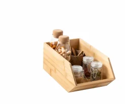 Sale CASA BAMBOO Boîte à Mouchoirs Naturel