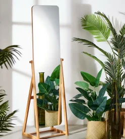 Outlet CASA BAMBOO Miroir Brun