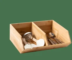Best CASA BAMBOO Organisateur Empilable Naturel