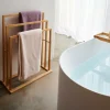 Hot CASA BAMBOO Porte-serviettes Naturel