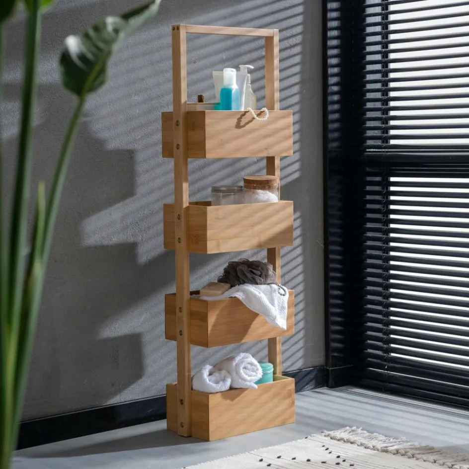 Discount CASA BAMBOO Étagère De Rangement XL Naturel
