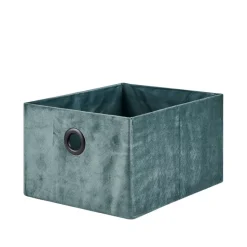 Discount CASA BASIC Panier Pliable Pétrole