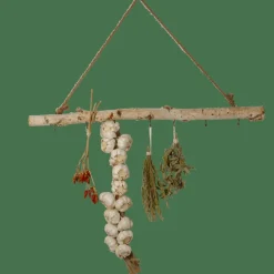 Hot CASA BIRCH Branche Avec 7 Crochets Naturel