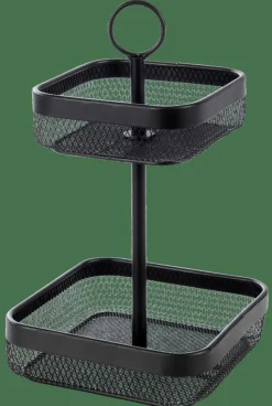 Sale CASA BLACK LUNAR Panier Carré 2 Pièces Noir
