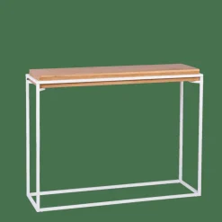Discount CASA BLOK Table Murale Blanc, Naturel