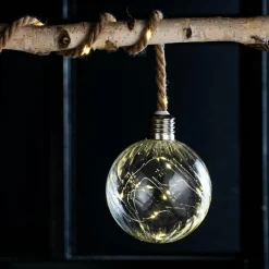 Sale CASA BLOXEM Boule Déco 20 LEDs Transparent