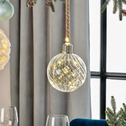 Sale CASA BLOXEM Boule Déco 20 LEDs Transparent