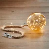 Discount CASA BLOXEM Boule Déco Avec 21 LEDs Doré