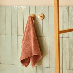 New CASA B-LUX Tapis De Bain Bordeaux