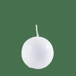 Best CASA BOLA Bougie Boule Blanc