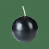Sale CASA BOLA Bougie Boule Noir
