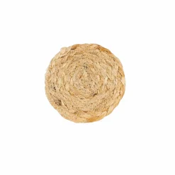 Outlet CASA BRAID Rond De Serviette Set De 2 Naturel