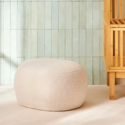 Sale CASA COCO Pouf Blanc