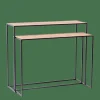 Clearance CASA COMBO Table Murale Set De 2 Naturel
