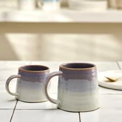 Best CASA CORA Mug Vert, Mauve
