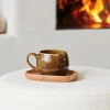 Hot CASA COZY Mug 48 CL Brun