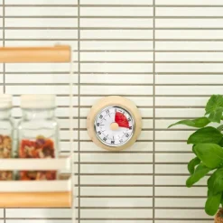 Outlet CASA CUISINO Minuteur Rétro Avec Aimant Sable