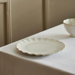 Outlet CASA DAHLIA Assiette Blanc