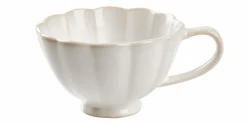 CASA DAHLIA Assiette Blanc