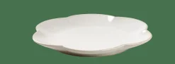 Hot CASA DAHLIA FLOWER Assiette Blanc