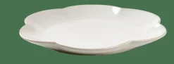 Hot CASA DAHLIA FLOWER Assiette Blanc