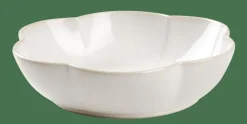 Outlet CASA DAHLIA FLOWER Assiette Creuse Blanc