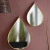 Outlet CASA DROP Miroir Doré