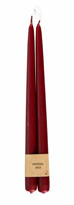 Clearance CASA DUO Bougies Dîner Set De 2 Brun
